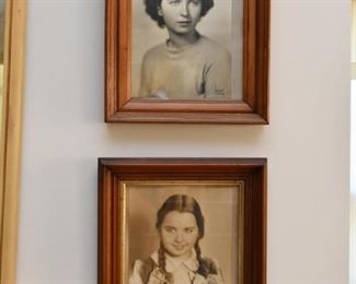 Vintage Wood Picture Frames