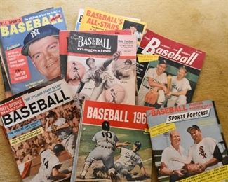 Vintage Baseball Magazines 