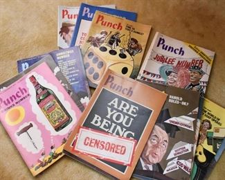 Vintage Punch Magazines 