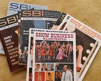 Vintage Show Business Illustrated Magazines