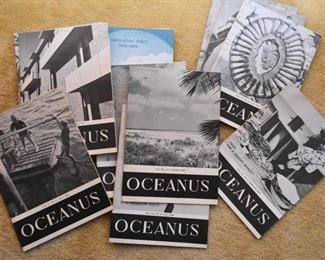 Vintage Oceanus Magazines