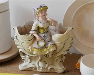 Porcelain Figural Planter