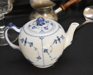 Blue & White Mini Teapot