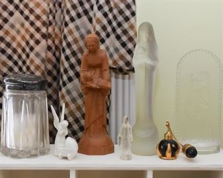 Vanity Items, Religious Statues, Perfume Atomizer