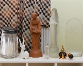 Vanity Items, Religious Statues, Perfume Atomizer 