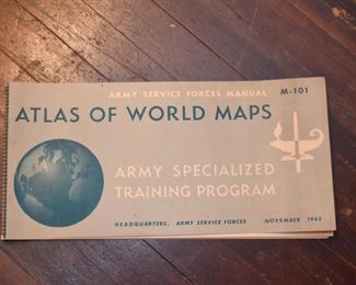 Atlas of World Maps - Army Training Program