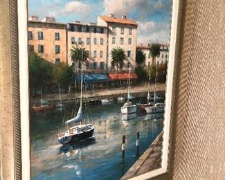 framed acrylic