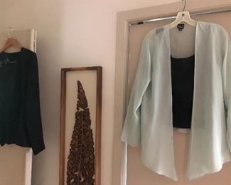 Eileen Fisher clothing and other designers too - M to L sizing