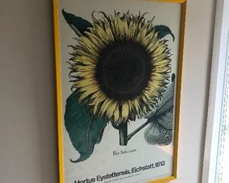 framed poster
