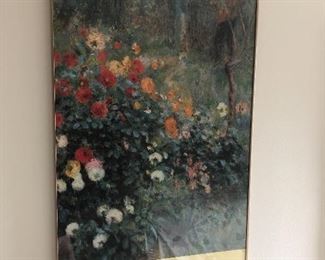 framed poster