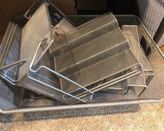 Office supplies - trays and dividers