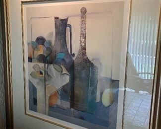 Framed Watercolor