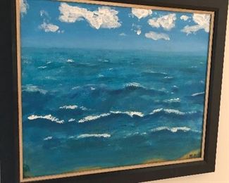 framed acrylic