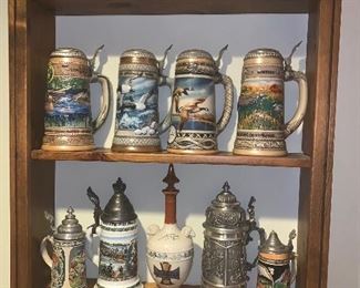Steins including Ducks Unlimited first and second editions 