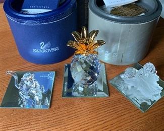 A few of the Swarovski collection 