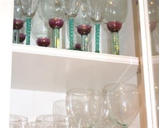 Assorted Stemware and Glasses