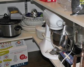 KitchenAid Mixer, Crock Pot, Blender and more