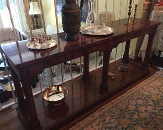 Beautiful console table.