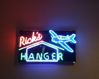 Custom made neon sign