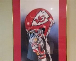 KC Chief's Wall Art