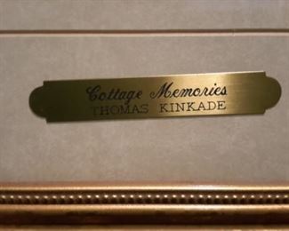 Thomas Kinkade "Cottage Memories"