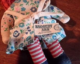 Small original Raggedy Ann doll.