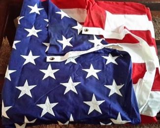 Beautiful, new, embroidered 5X8 American Flag.