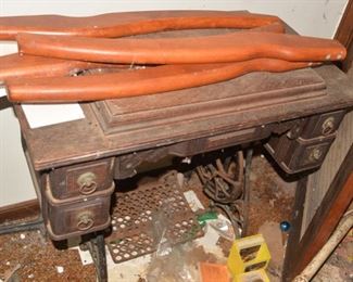 Antique Treddle Sewing Machine
