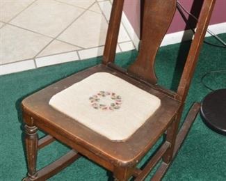 Antique Sewing Rocker