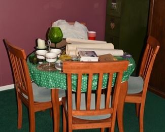 Round Table and Chairs