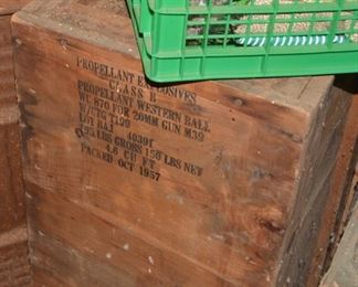 Ammo Crates, Military 