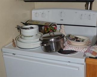 Kenmore Stove and Microwave 