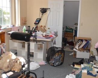 Sewing Room full of Material and Notions