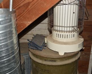 Keroscene Heater, Military Barrel 