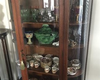 1 OF 2 CHINA/DISPLAY CABINETS