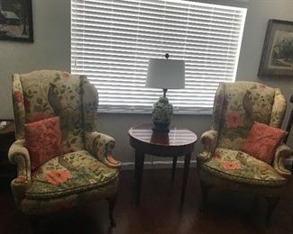 PAIR OF ARMCHAIRS