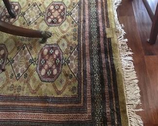 HAND MADE SILK RUG