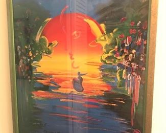 SIGNED PETER MAX!