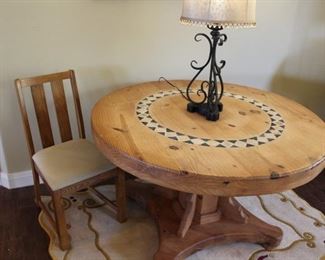 furniture entry table round