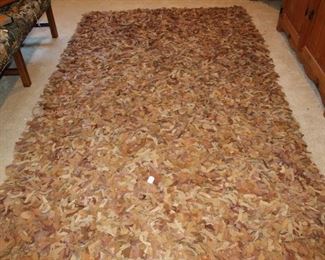 rug leather strip larger