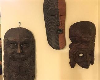 tribal masks