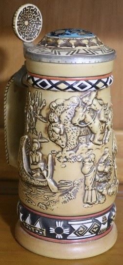 Assorted beer stein's