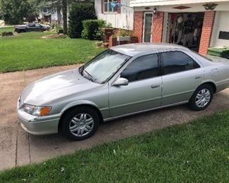 2000 Toyota Camry w/ less than 85,000 original miles. 