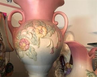 Red wing, Hull, Roseville, and McCoy pottery available 