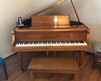 Wurlitzer baby grand piano