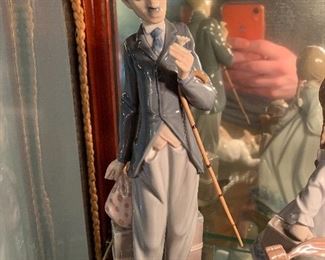 Lladro figurine Charlie Chaplin 