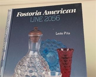 Fostoria glassware collection and reference book