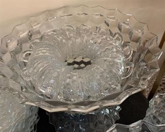 Fostoria punch bowl