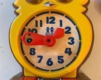 Tomy owl toy Answer Clock