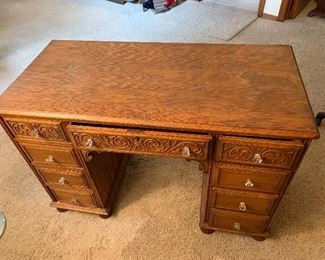 Oak desk